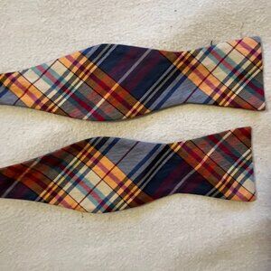Multi-Color Plaid Bruno Piatelli Bowtie